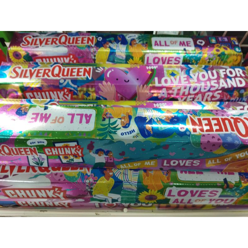 BARU SILVERQUEEN CHUNKY BAR 1 KG  EDISI VALENTINE 2024 / SILVER QUEEN  CHUNKY 1 KG / CHUNKY BAR 1KG 