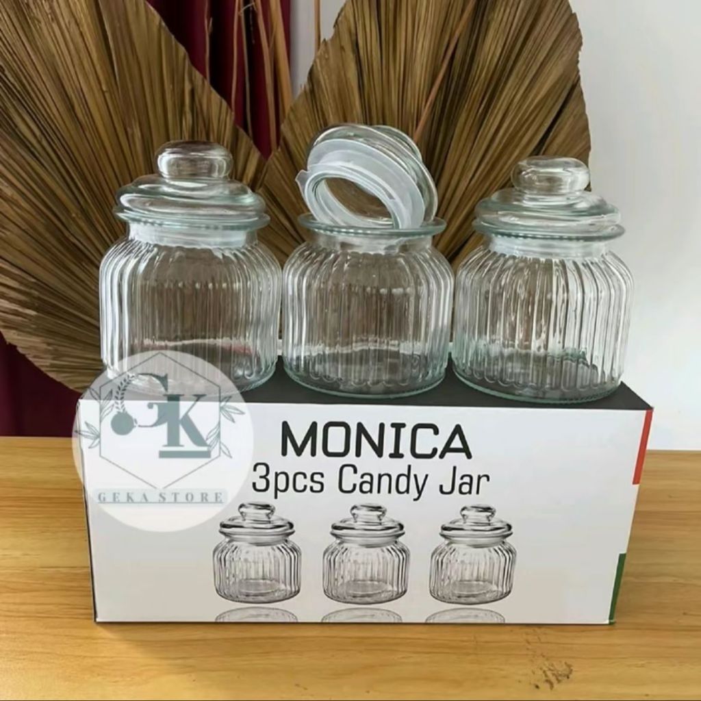 MURAH 1 SET ISI 3 PCS TOPLES KUE LEBARAN / TOPLES KACA MONICA TEBAL DAN CANTIK