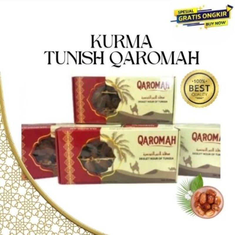 

KURMA TUNISH QAROMAH 500 Gram