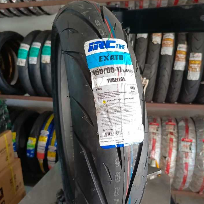 BAN LUAR IRC EXATO UKURAN 150/60-17 TUBELESS