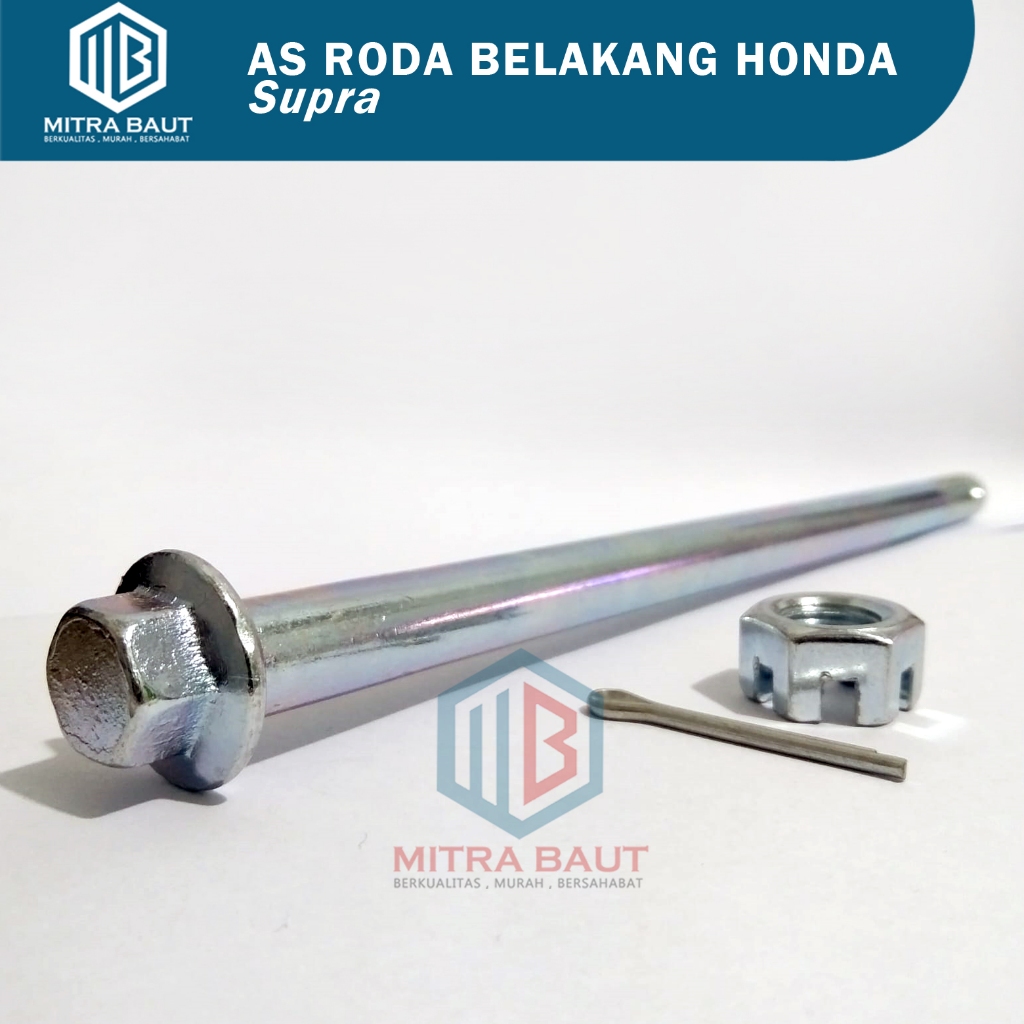 As Roda Belakang Supra / As Roda Belakang Honda Bebek /Supra/Blade/Karisma/SupraX