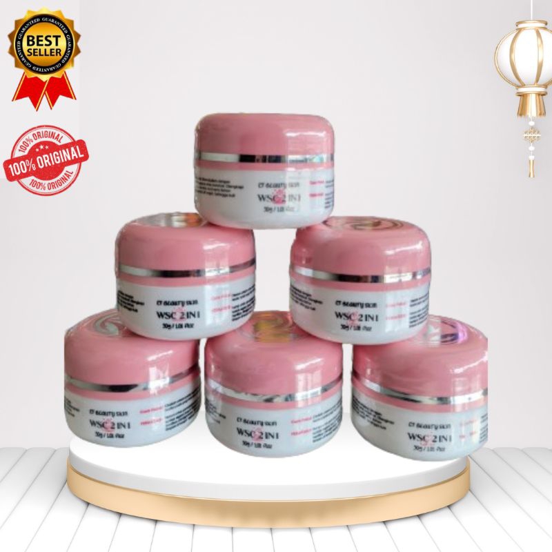 ORIGINAL‼️CREAM WSC 2IN1 | WSC ASLI | CREAM WAJAH SIANG MALAM | CREAM MALAM | CREAM SIANG | W S C | 