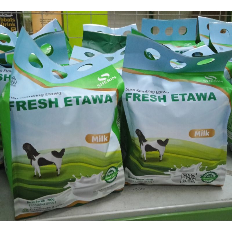

FRESH ETAWA SUSU KAMBING ETAWA BUBUK ORIGINAL ISI 10 SACHET