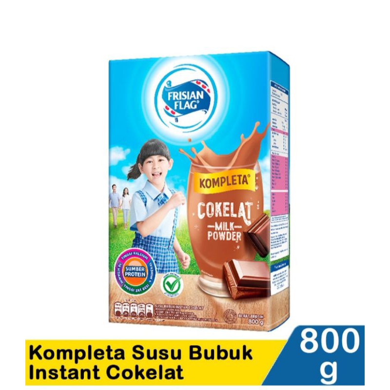 Susu Bubuk Frisian Flag KOMPLETA Cokelat