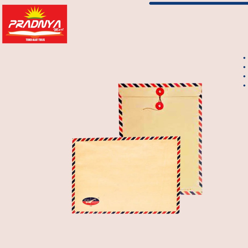 

AMPLOP TALI AIRMAIL NO 311 (PACK)