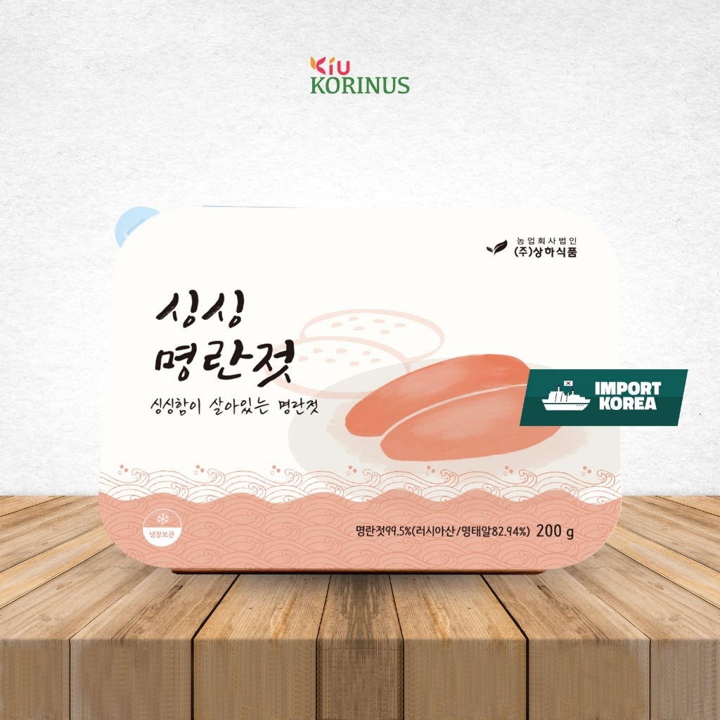 

PROMO K- Seasoned Pollack Roe/Makanan Korea/ Telur ikan Pollack Berbumbu 200g