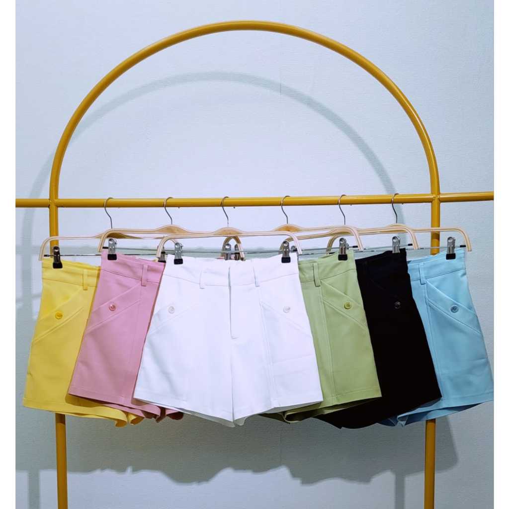 SPACE Hotpant Katun Stretch Import Wanita 2048