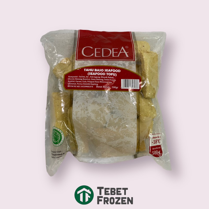 

CEDEA TAHU BASO SEAFOOD 500GRAM - TEBET FROZEN