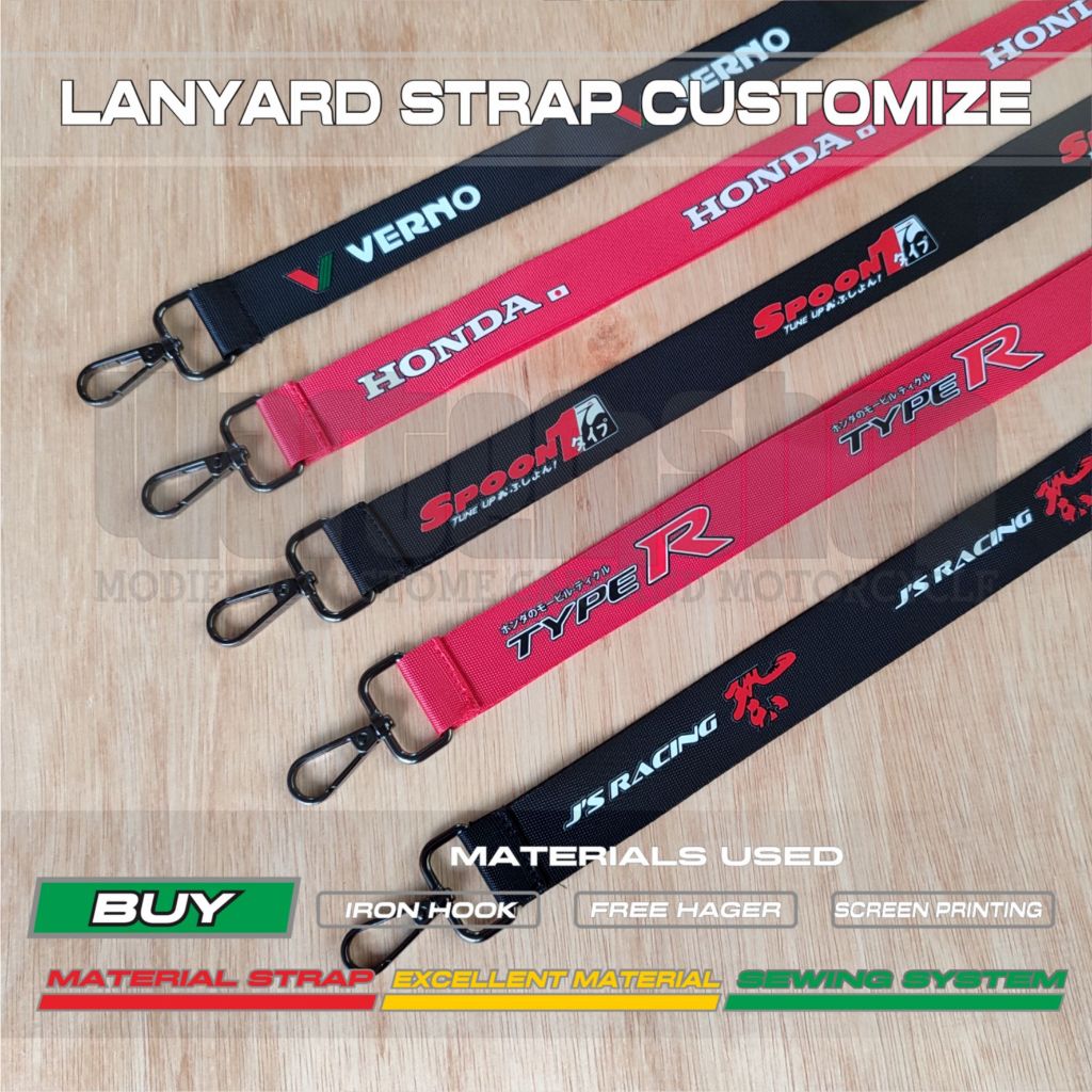 

Lanyard Strap Custom Honda And Tuner