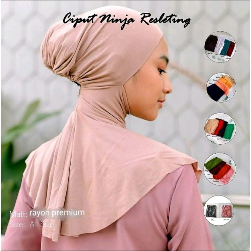 Ciput Ninja Resleting Inner Ninja Resleting Inner Kaos Ciput Kaos