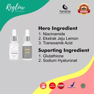 Reglow Serum Wajah Mencerahkan Membuat Glowing Sempurna Bebas Flek Noda Hitam & Penuaaan Dini