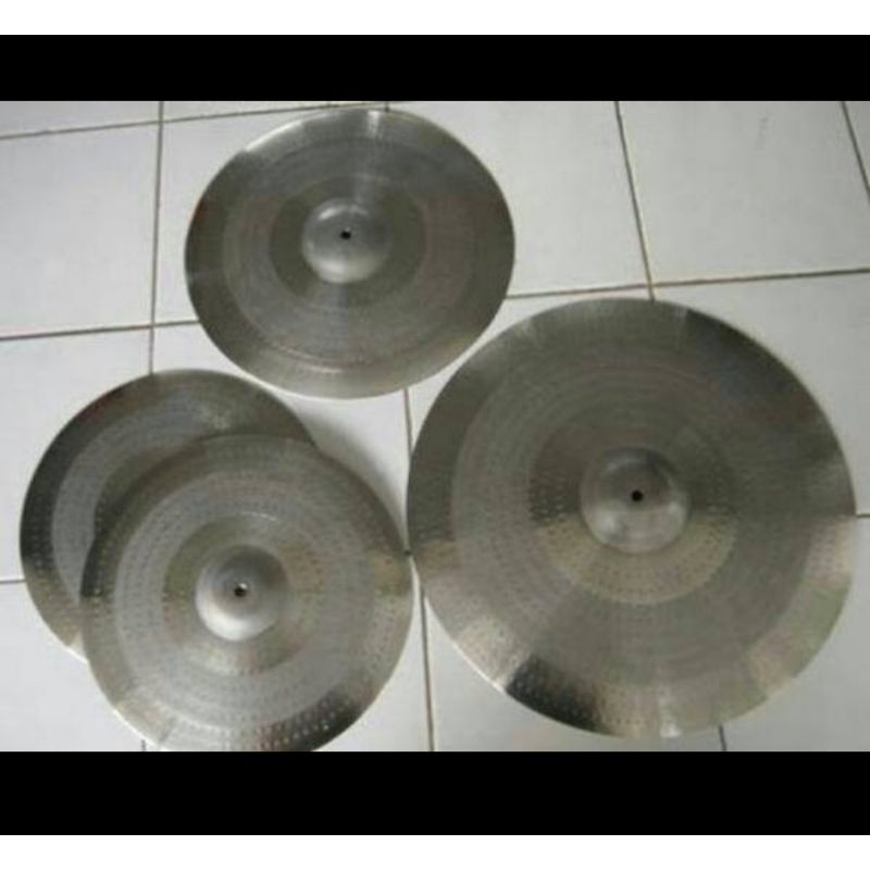Cymbal Baja Artemis 1 Set crash 16 hihat 14 ride 20 murah