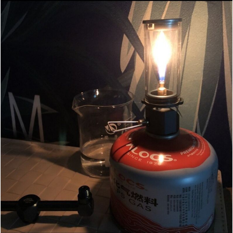BRS Lentera lampu gas camping petromax waterproof / lampu ublik gas canister / lampu tenda vintage