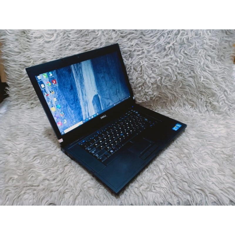 Laptop Dell Latitude E6510 Ram 8gb SSD 512gb core i7 Nvidia Gaming Siap pakai