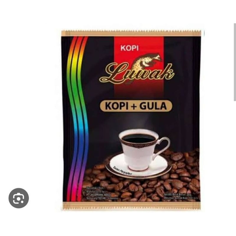 

Kopi Luwak Hitam Sachet renteng isi 15 pcs