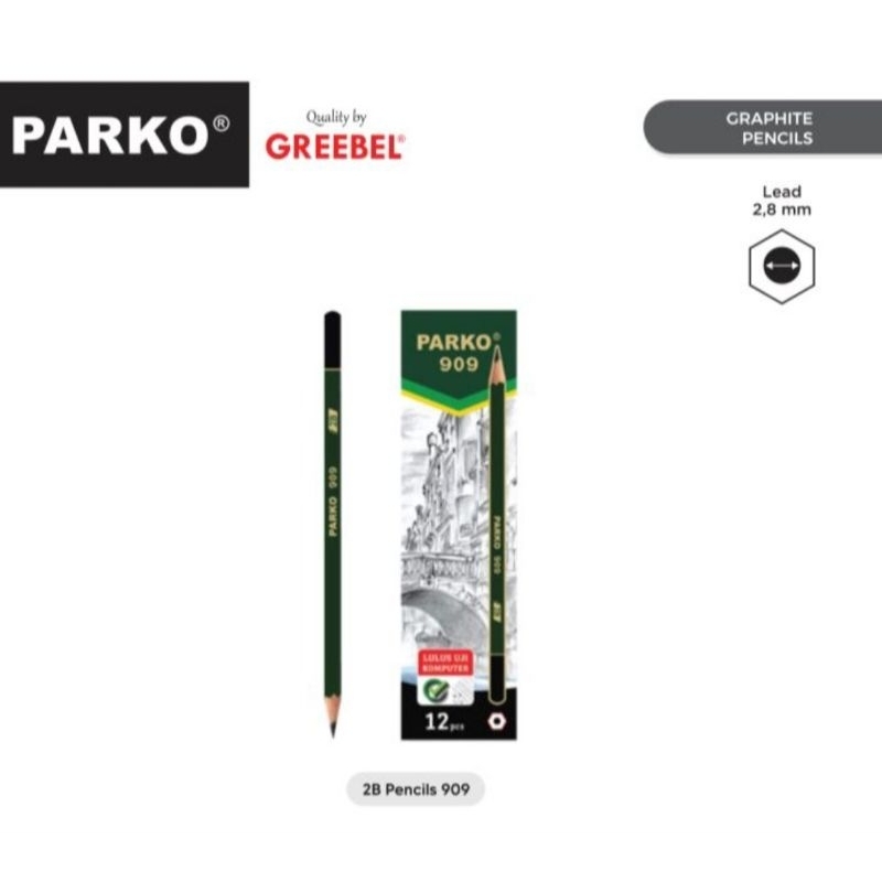 

PENCIL 2B GREEBLE PARKO / HARGA GROSIR MURAH