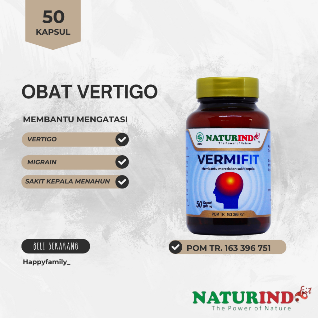 Obat Vertigo Sakit Kepala Menahun