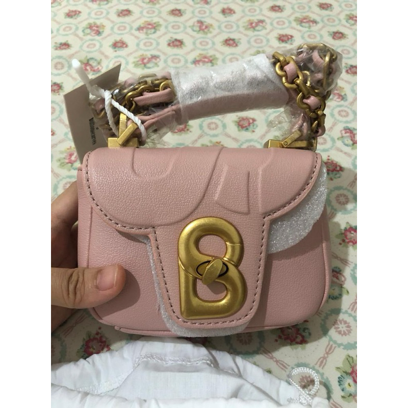 ALMA FLAP BAG  MICRO - ROSE