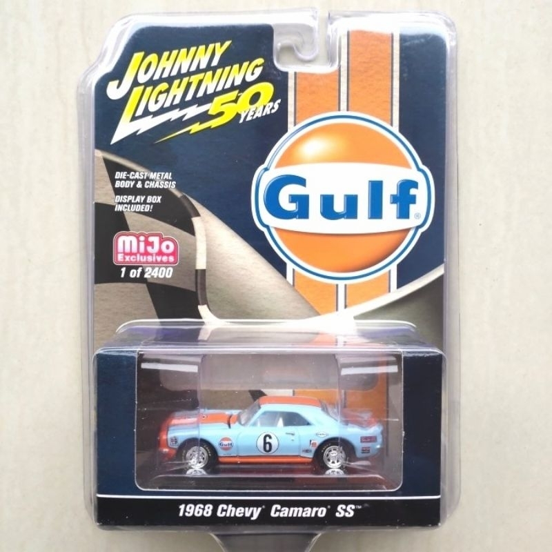 Johnny Lightning 1968 Chevrolet Chevy Camaro SS Gulf