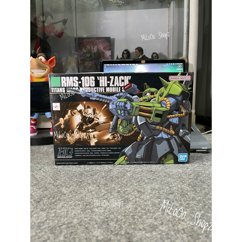 HGUC HG 1/144 GUNDAM RMS-106 HI-ZACK - BANDAI MOKIT GUNPLA NOT ZAKU