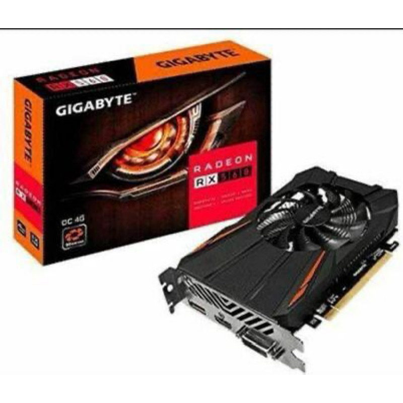 Gigabyte RX 560 4GB DDR5 OC - GV-RX560OC-4GD