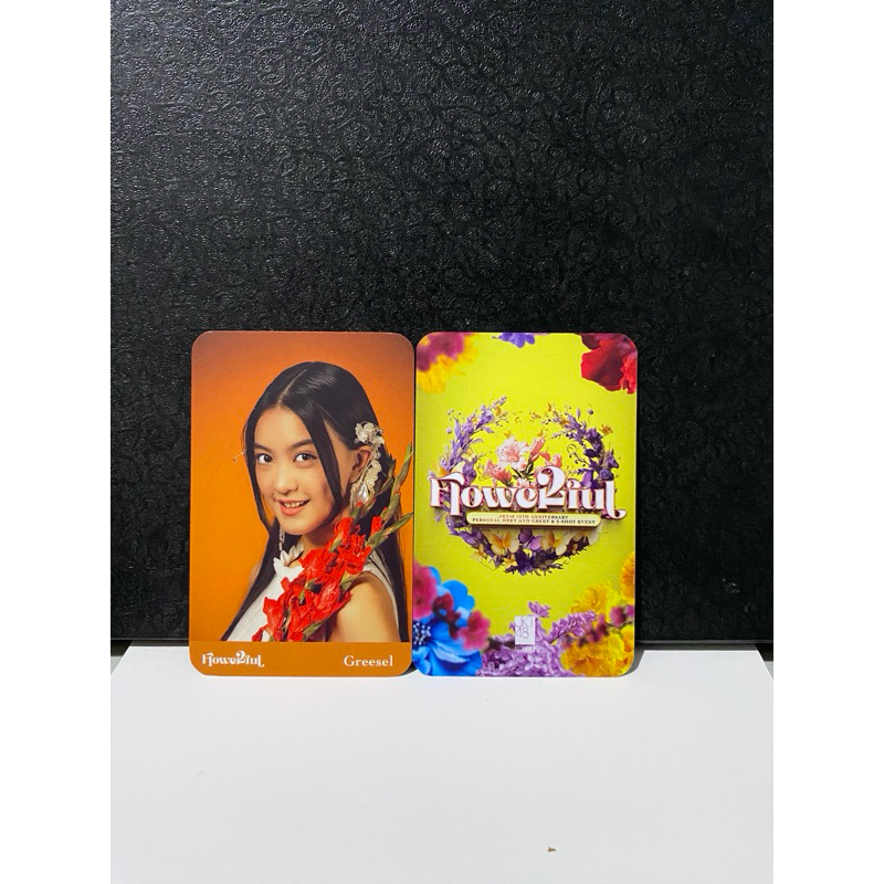 photocard jkt48 flowerfull GREESEL || OFC || ORI