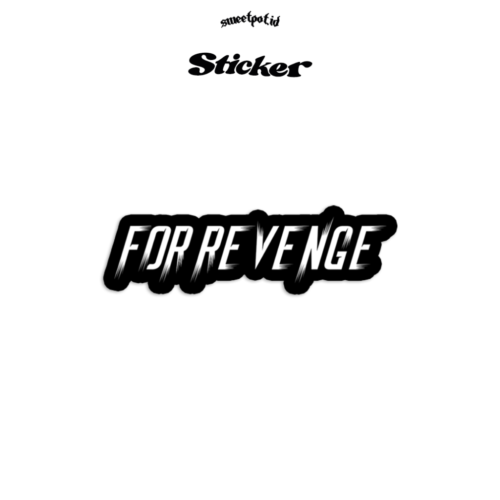 

(BISA COD) STICKER FOR REVENGE / STICKER BIJIAN / STICKER ECERAN / STICKER METAL / STICKER POP / STICKER INDIE / STICKER BAND/ BRITPOP