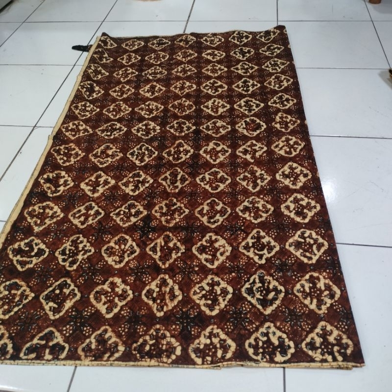 batik tulis asli motif ceplok tegel