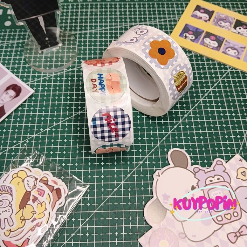

[1 ROLL] STICKER THANK YOU CIRCLE LUCU / CUTE STIKER THANK YOU PART 2