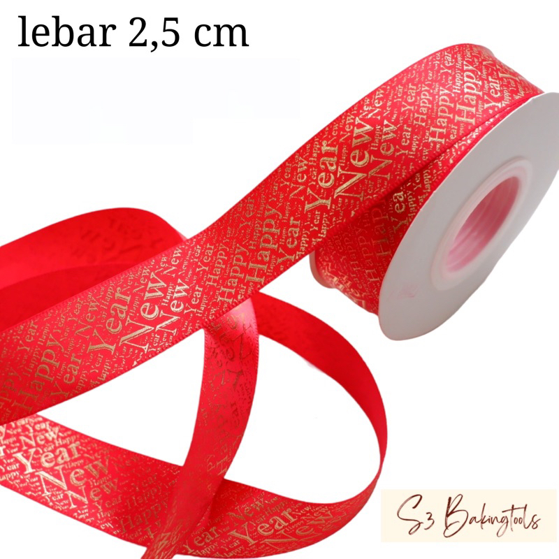 

Pita imlek cny ribbon #G merah