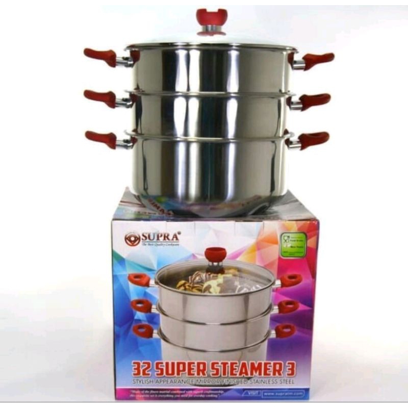 (32CM) PANCI STEAMER SUPRA SUSUN 3
