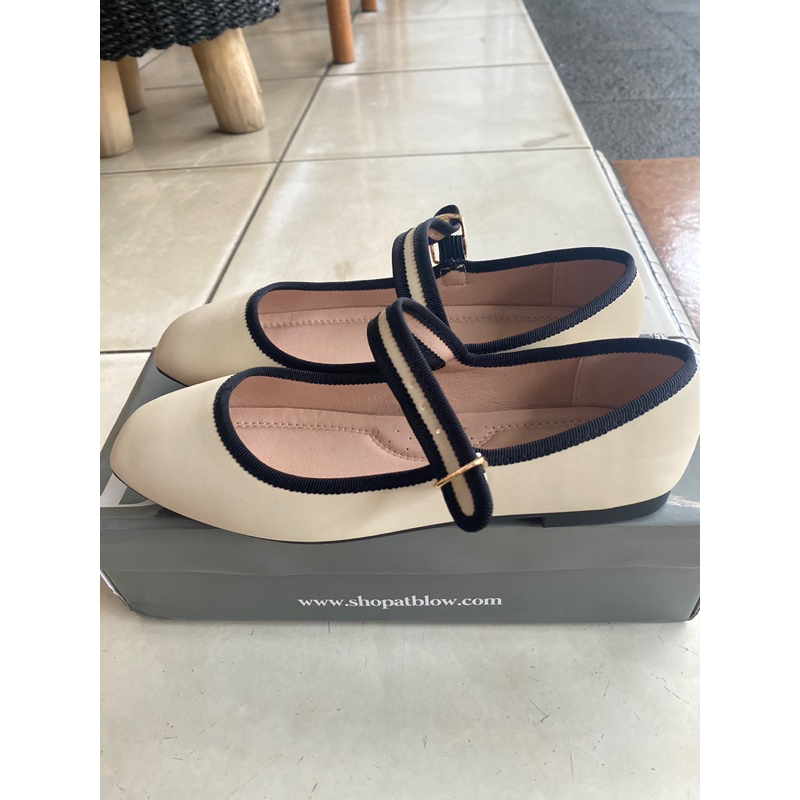 Blow Ariel Mary Jane Flat Shoes by Shop At Blow