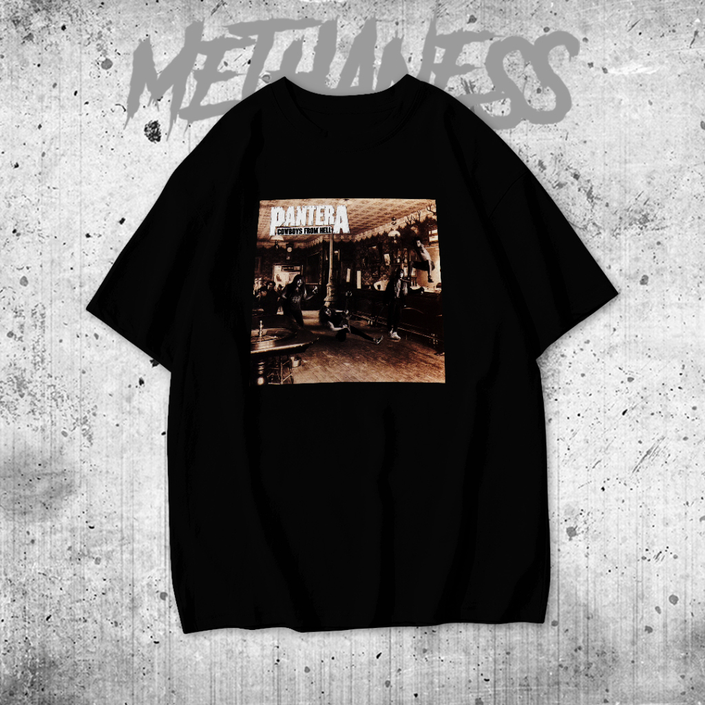 KAOS BAND PANTERA / KAOS TSHIRT BAND / KAOS PANTERA Cowboys From Hell