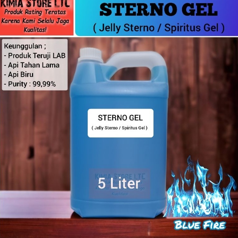 NEW Sterno Gel 5 Liter  Isi Ulang Sterno Gel  Jelly Sterno  Spiritus Gel