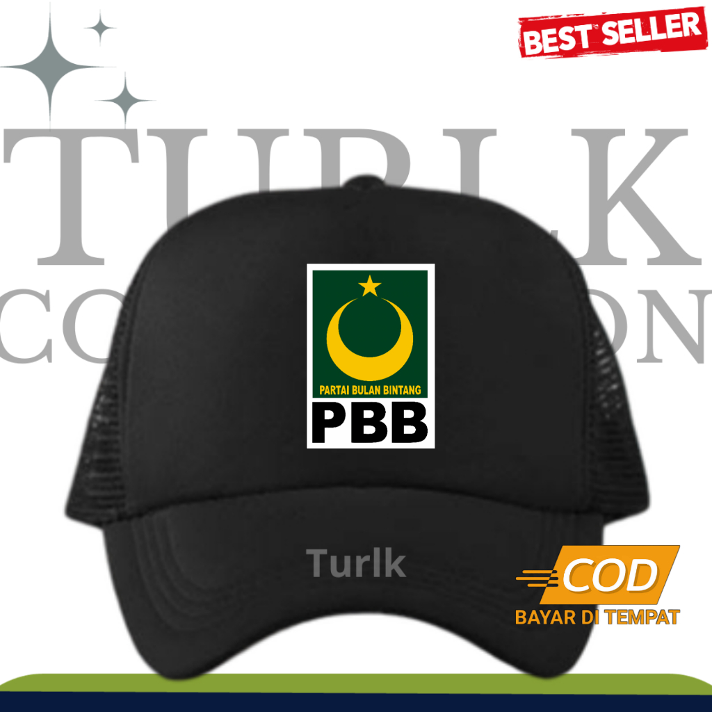 Topi Patai PBB Trucker jaring Bisa Juga Custom Logo Lain
