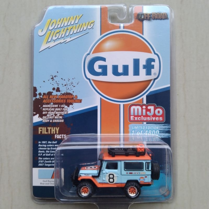 Johnny Lightning 1980 TLC Toyota Land Cruiser Gulf