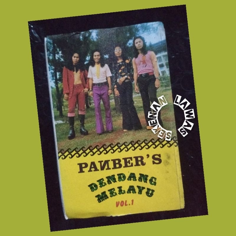 Kaset Panbers - Dendang Melayu Vol. 1 (Lidah Cover Sedikit Gripis)