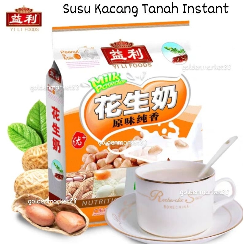 

16SASET SUSU KACANG TANAH INSTANT 花生奶 YILI PEANUT MILK HUA SHENG NAI