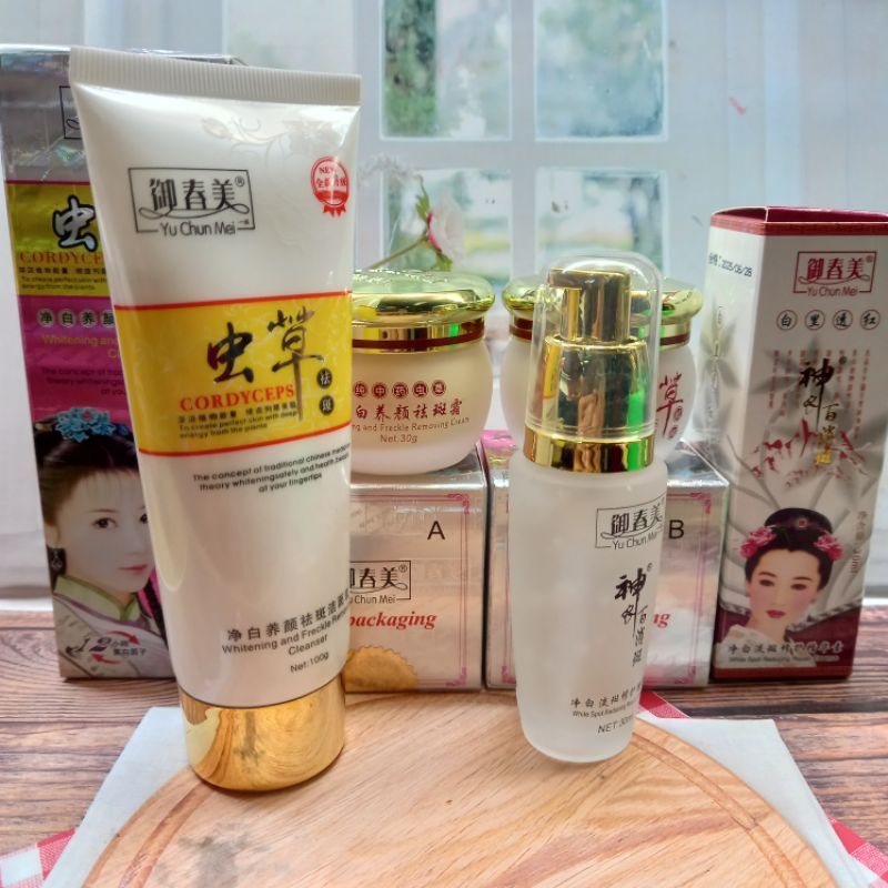 PAKET CREAM YOU CHUN MEI 4IN1