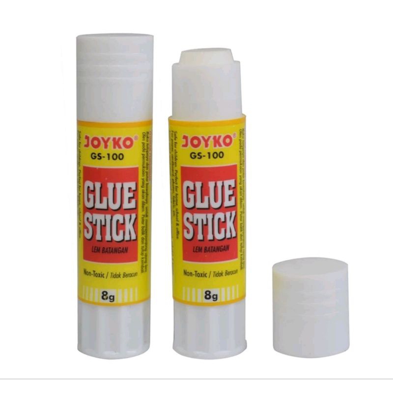 

KiSy.Shop 1 pcs Lem batang joyko glue stick batang Joyko 8gr