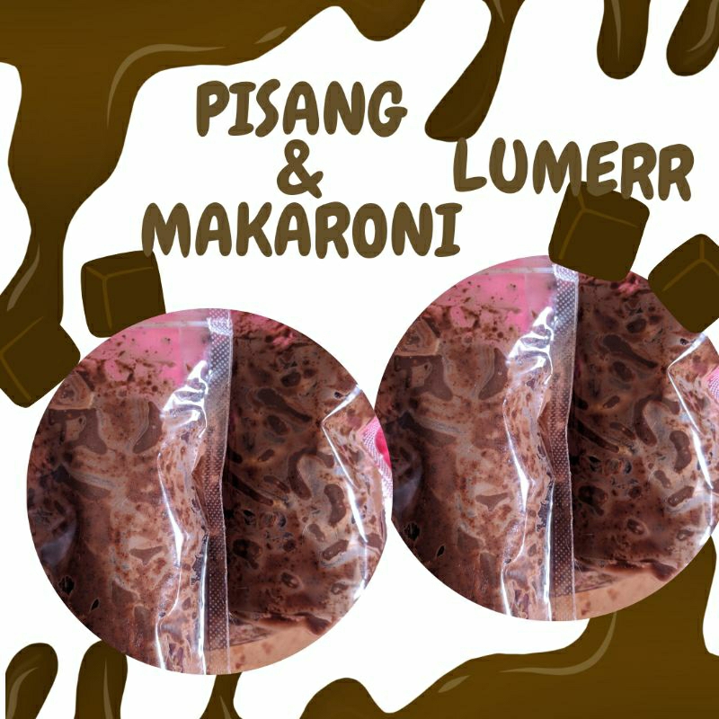 

pisang lumer dan makaroni lumer, murah, renyah, enak