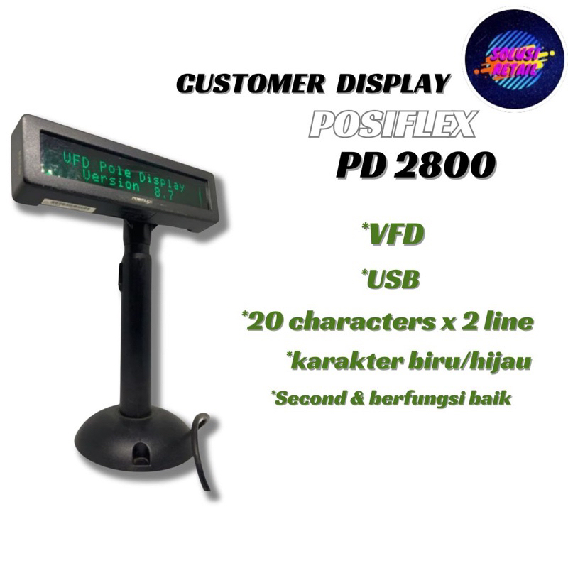 Customer Display Posiflex PD-2800