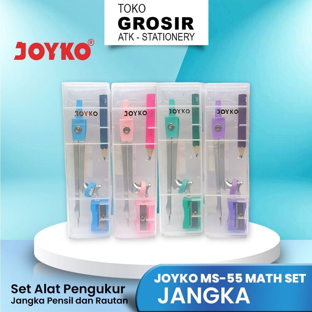 

JANGKA JOYKO MS-55 / MATH SET JOYKO MS-55 / ALAT UKUR JOYKO