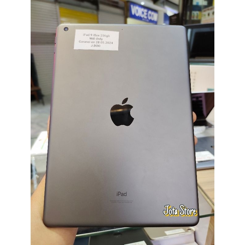 ipad 9 256gb wifi only ibox second garansi