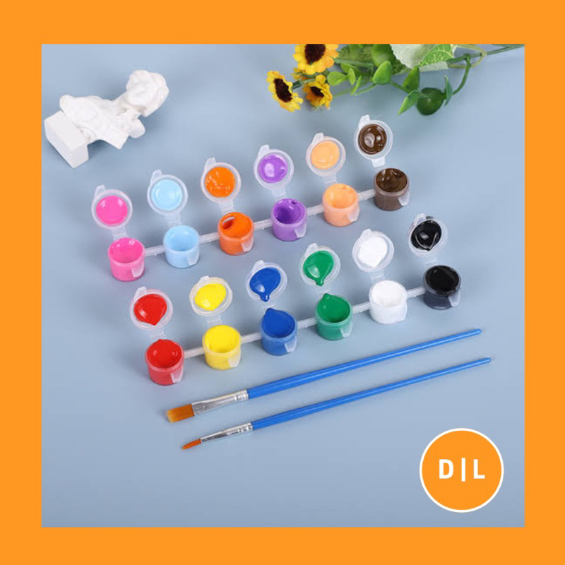 

Cat Air Set Kuas Melukis / Painting Set brush colour