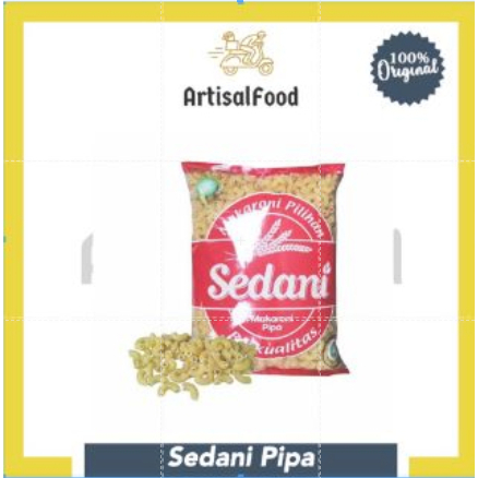 

SEDANI MAKARONI PIPA 1 Kg ASLI pasta
