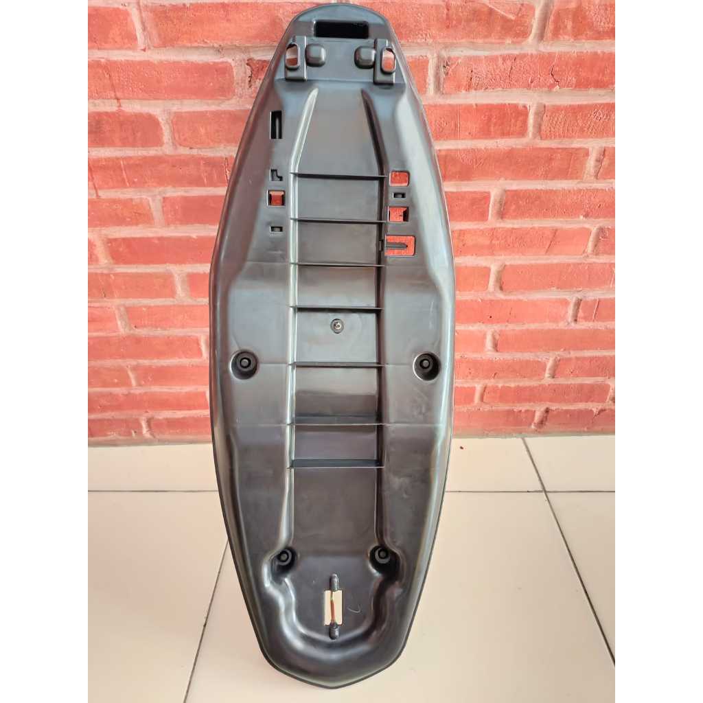 Fiber Jok Motor MIO M3 - Fiber jok alas papan jok mio m3 mio s mio z fiber hitam