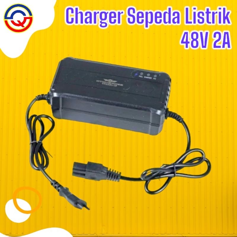 Charger Sepeda Listrik 48v 2A Cas Aki Sepeda Listrik 48v
