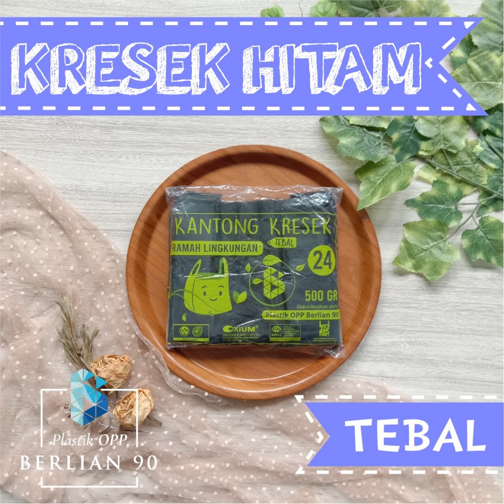 Kantong Kresek hitam Tebal 24 | Kantong Plastik | kantong plastik hitam | kantong kresek hitam | kan