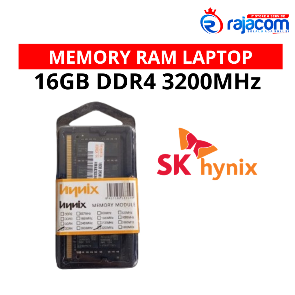 Ram Laptop/Notebook Hynix DDR4 16GB 3200MHz - Ram Sodim 16GB DDR4 3200MHz